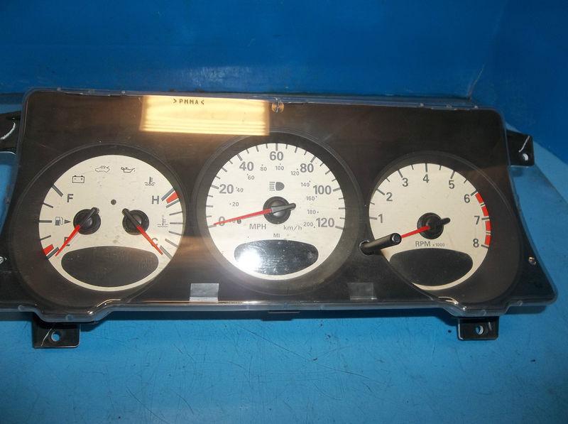 Chrysler pt cruiser speedometer (cluster), mph, 120 mph 04 05