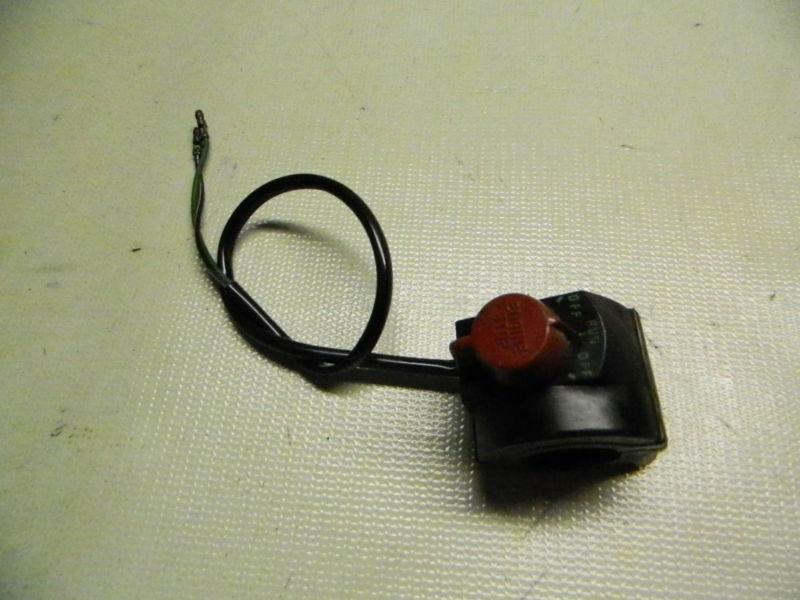 82 honda mb5 mb 50 5 mb50 right hand control throttle housing kill switch