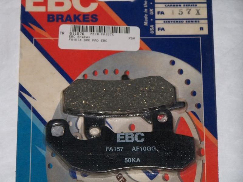 Ebc fa157x suzuki dr650 dr 650 sl sm brake pads  90-95