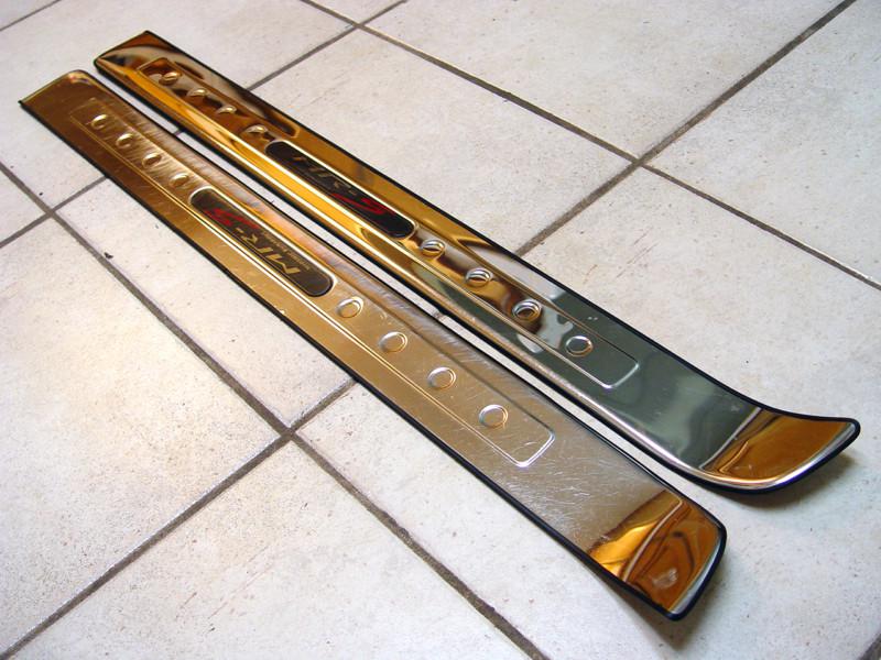 Mr2 spyder mrs mr-s doorsill scuff plate set