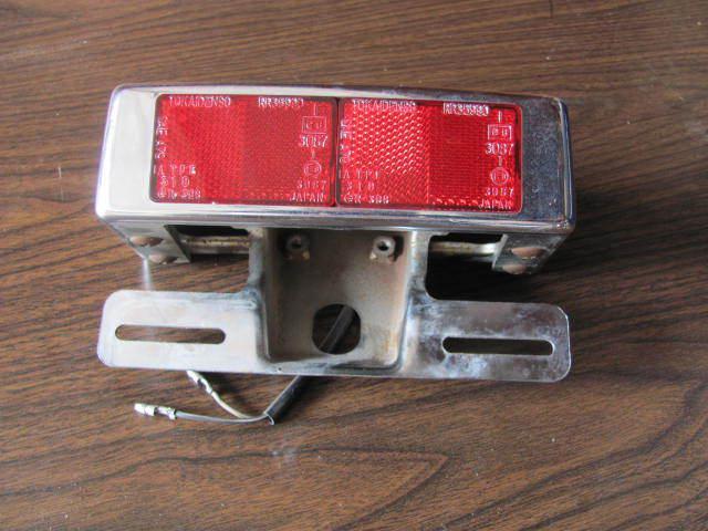 Suzuki cavalcade (gv1400) license plate light