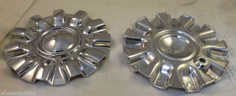 Ion wheels chrome custom wheel center cap caps set 2 #cap-2131443 new!