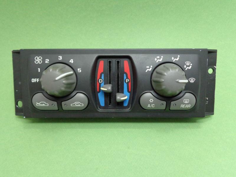 2001-2005 pontiac aztek ac heater climate control switch oem cc-a145