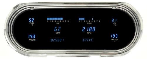 Dakota digital dash '63 64 65 chevy nova full 6 gauge cluster vfd3-63c-nov new