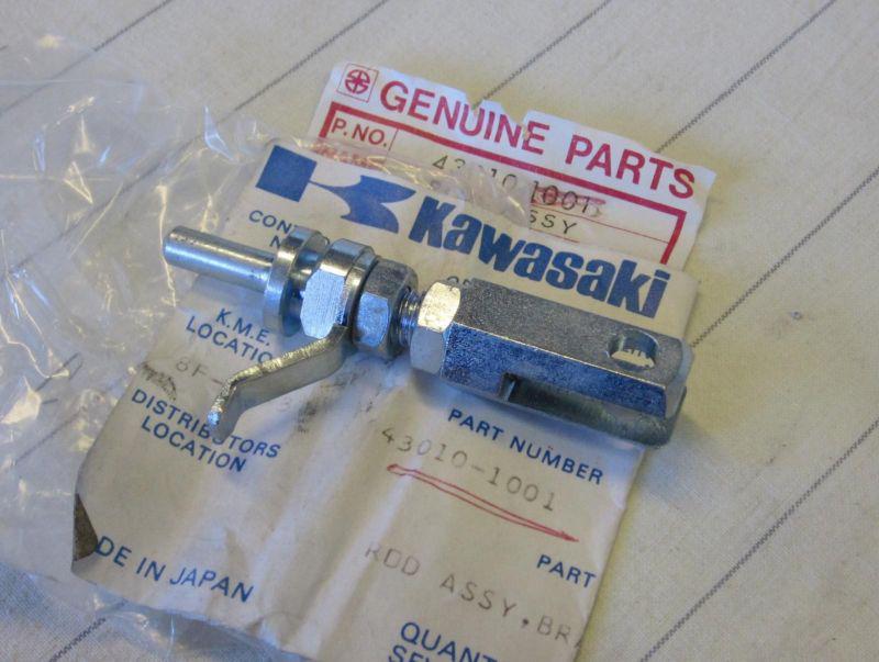 Kawasaki kz1300 zg1300 a1 a2 a3 a4 a5 b2 1979-1989 brake rod assy 43010-1001 nos