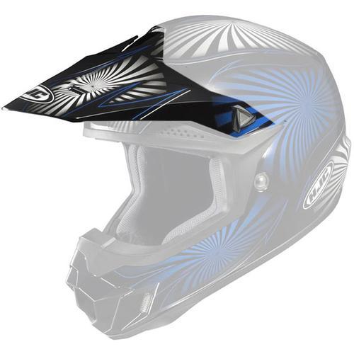 New hjc clxy whirl youth helmet visor, mc2, one size