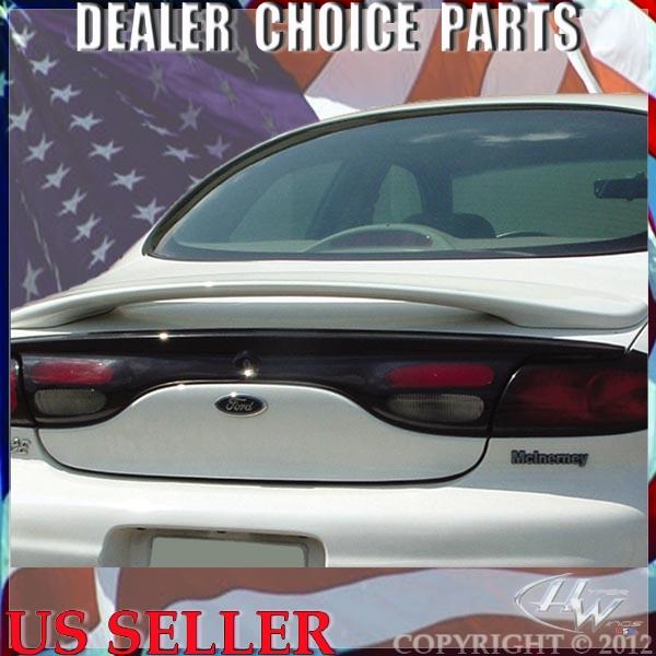 Ford taurus 1996-1999 factory style spoiler wing primer