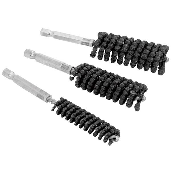 Astro pneumatic 9022 professioal flexible ball honing brush set 3 pc.