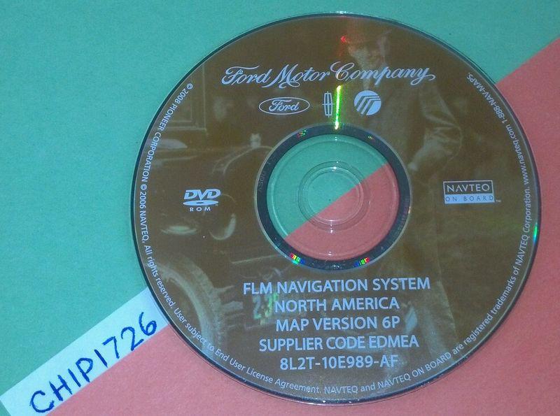 6p navigation dvd 2007 2008 lincoln mkx navigator l mark lt 2009 mkz 2006 zephyr