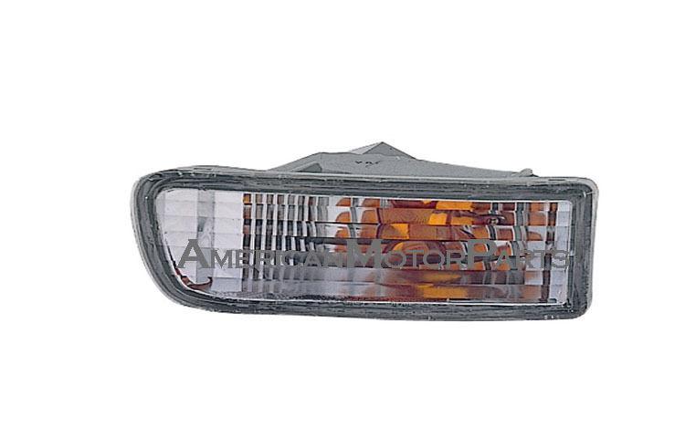 Passenger side replacement bumper park turn signal light 99-02 toyota 4runner