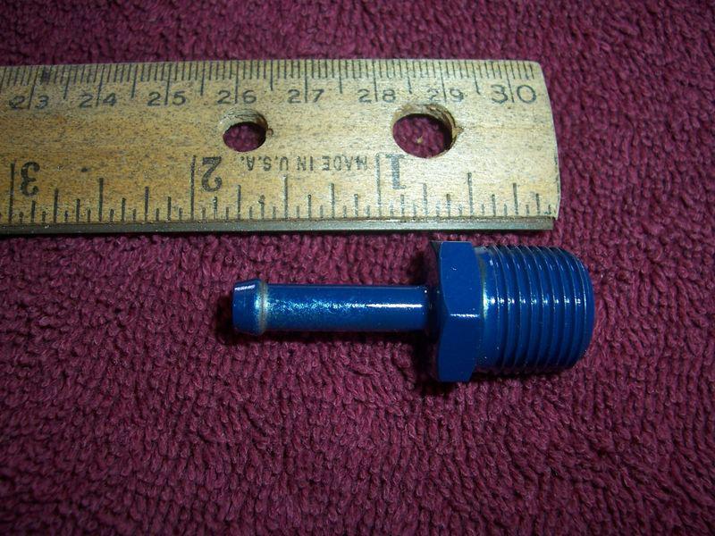 Mustang falcon fairlane galaxie comet 1/4"x 3/8"mpt hose nipple (item # 248)