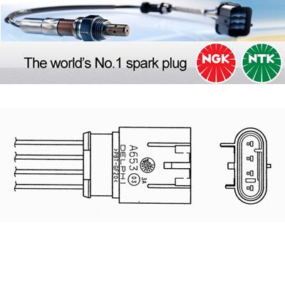 1x ngk ntk oxygen o2 lambda sensor  oza532-a12 oza532a12 (0056)