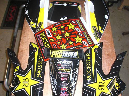 Kawasaki klx 110 graphic rockstar energy w/ plastics 2012 new