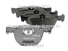 Bmw genuine rear brake pads e60 545 550 545i 550i x5 x6 (2002-2012) oem warranty