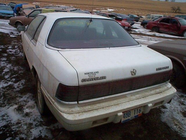 1990 chrysler le baron outer tail light lamp left