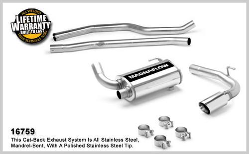 Magnaflow 16759 dodge caliber stainless cat-back system performance exhaust