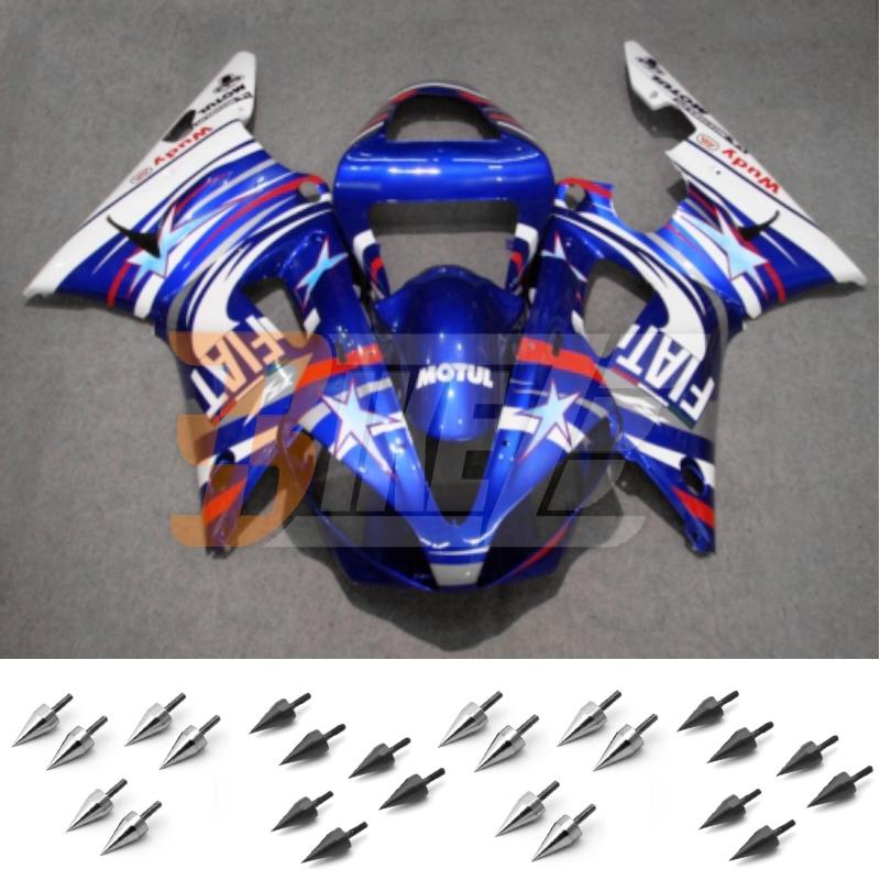 Free bolt kit! body fairing kit bodywork for yamaha yzf 1000 r1 2000 2001 ag