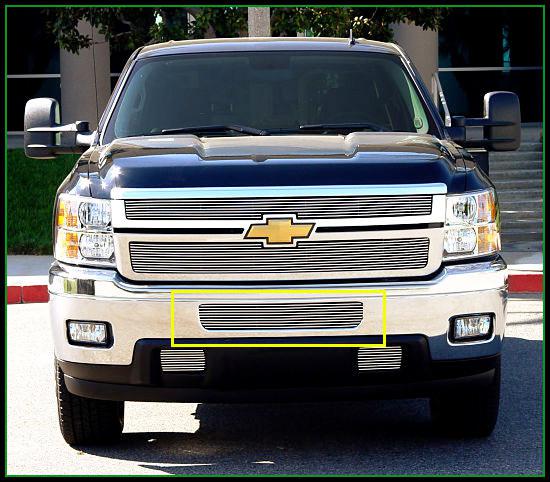 T-rex 11-13 chevrolet silverado hd (2500hd, 3500) bumper billet grille