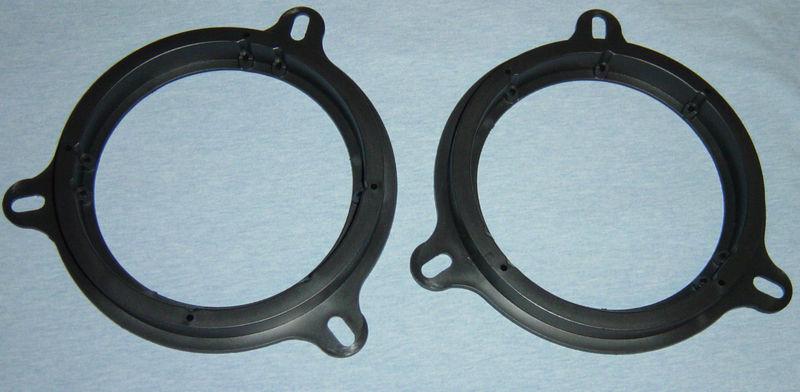 6.5" 6.75" speaker mount adapter plastic plate ring brackets for select vehicles