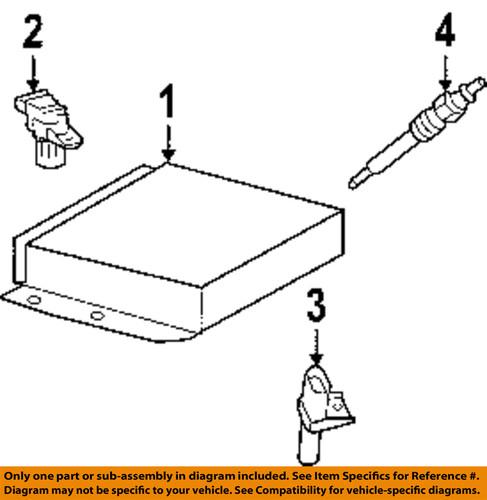 Dodge oem 5166760aa ignition system-control module