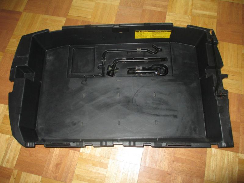 2004-2009 toyota prius cargo rear floor box for spare wheel/tire tools oem