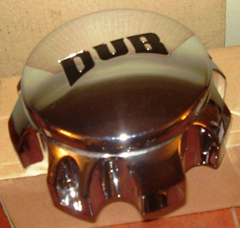 Dub wheels chrome custom wheel center cap #1000-56/1000-90 (1)