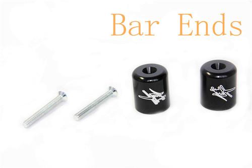 Hand bar ends fit suzuki gsxr 600 750 1000 1100 hayabusa gsx1300 r 1999-2012 blk