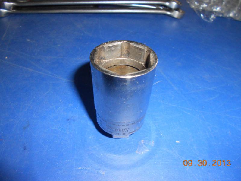 Snap on metric injector socket for bosch type injectors s6128