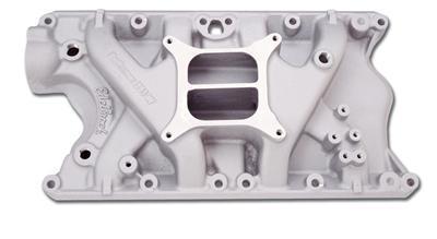 Edelbrock performer intake manifold ford small block v8 351 fits windsor heads