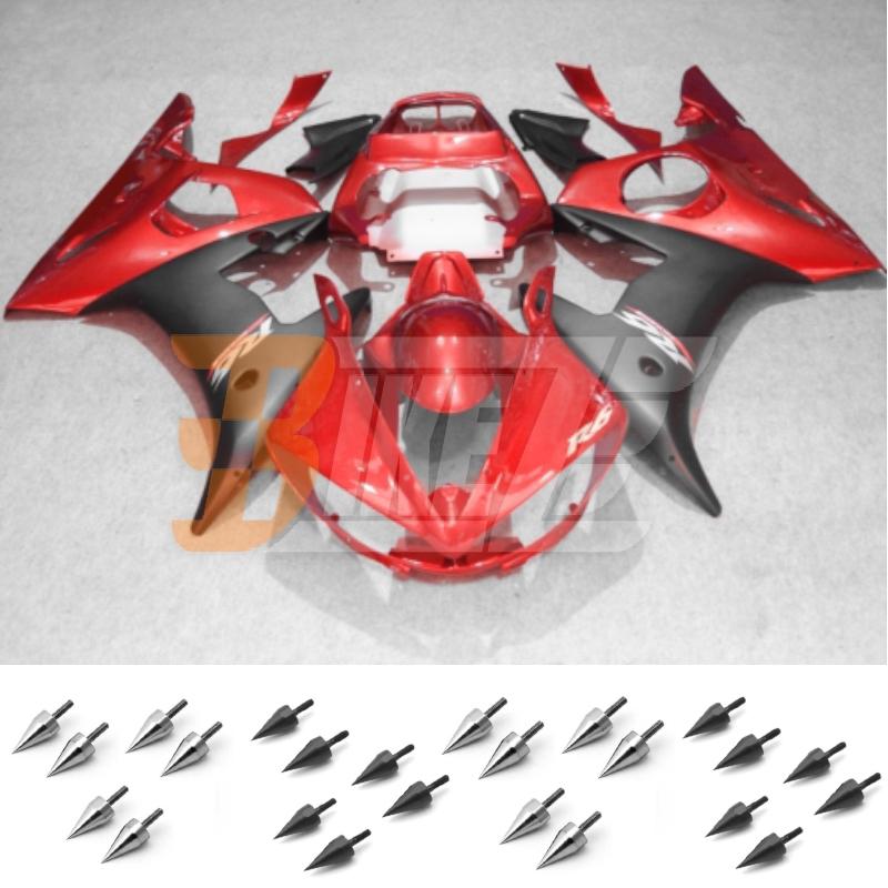 Free bolt kit! body fairing kit bodywork for yamaha yzf 600 r6 2004 2005 ah