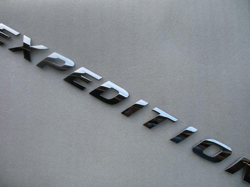 2004 ford expedition rear trunk chrome emblem logo decal badge oem 03 04 05 06