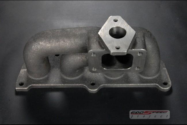 Godspeed gsp mf-008 scion tc 2azfe t3 flange cast manifold (fit 08+ xb also)