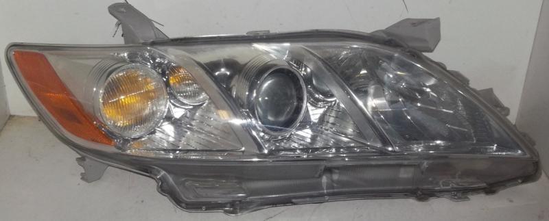 07-09 toyota camry passenger headlight vin e 5th digit north american built ce