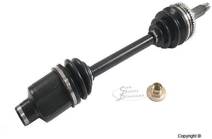 Opparts cv front axle shaft