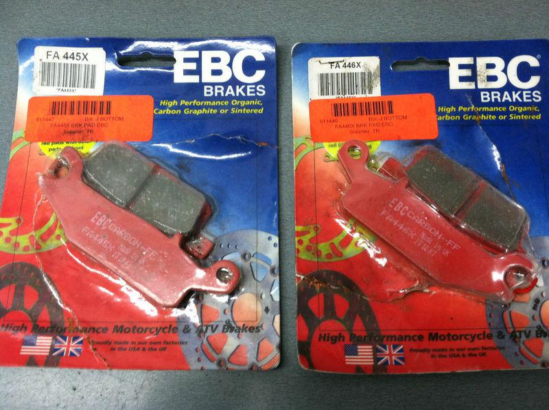 Ebc brake pads for 2007-2010 yamaha grizzly 700