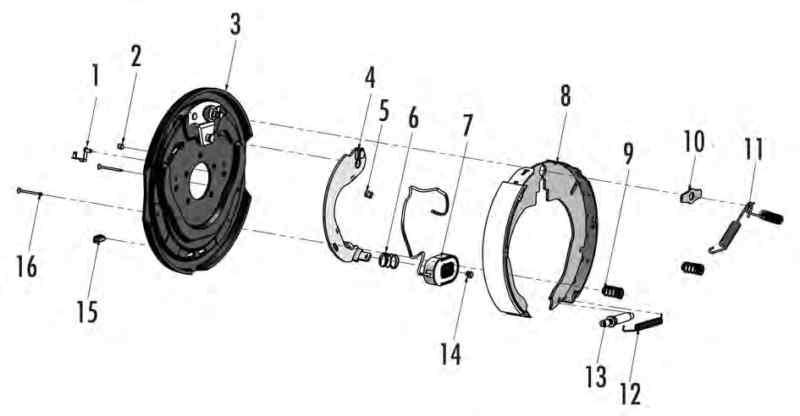 Husky shoe/lining kit-12" kb12e-05