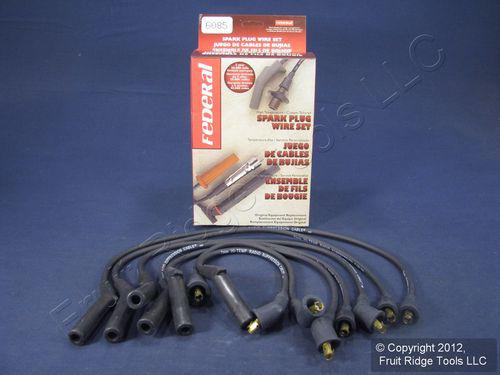 Federal parts 6085 spark plug wire set 90-98 sonata gls gl 3.0l v6