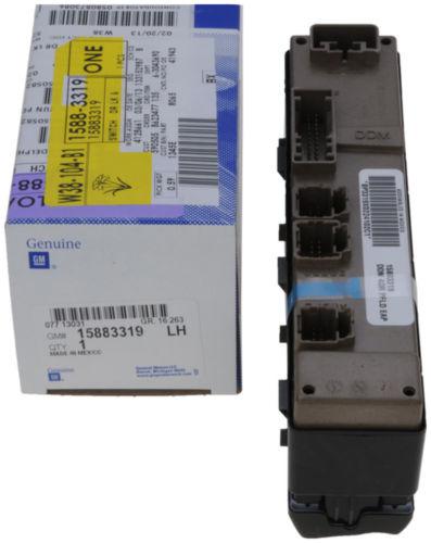 Gm oem 15883319 door component/door window switch panel