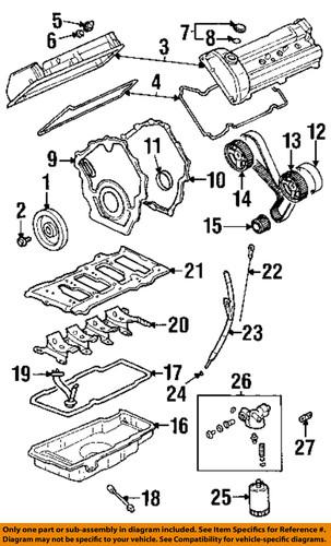 Cadillac gm oem 6487532 pcv valve