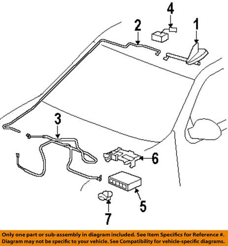 Gm oem 20791465 antenna-antenna assembly