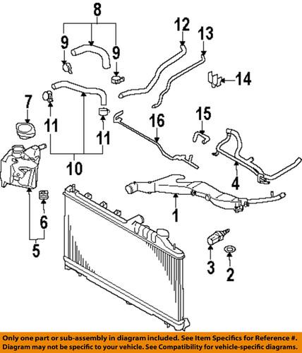 Subaru oem 806933010 engine coolant outlet gasket/thermostat/water outlet gasket