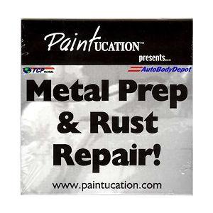 Metal prep & rust repair dvd-car-auto-bodywork-fix dent