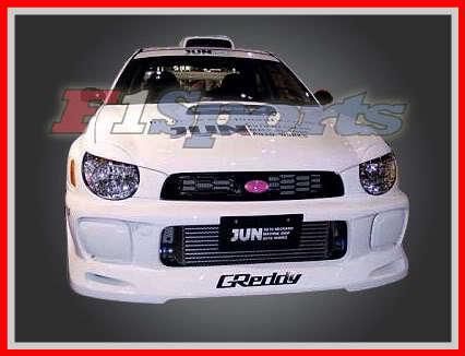 02-03 subaru impreza wrx jun style head lights eye lid brows eyelid