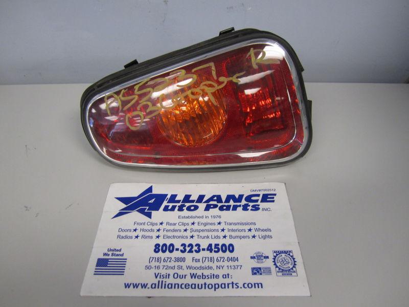 02 03 04 mini cooper r. tail light backup lamp in bumper 561109