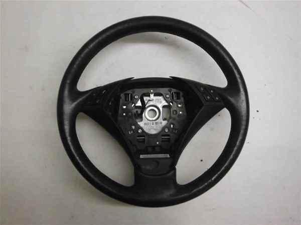 Bmw 525 528e oem black leather heated steering wheel