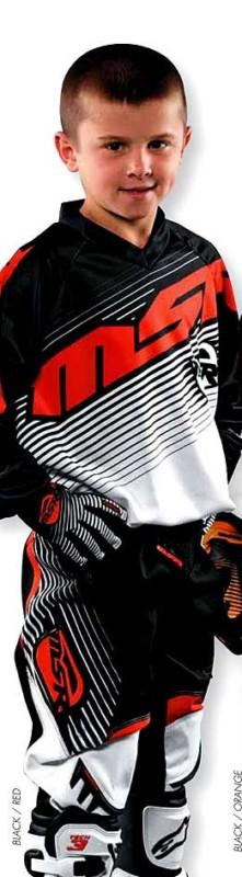 Msr axxis yth gear set jersey pant gloves blk/red new motocross atv 