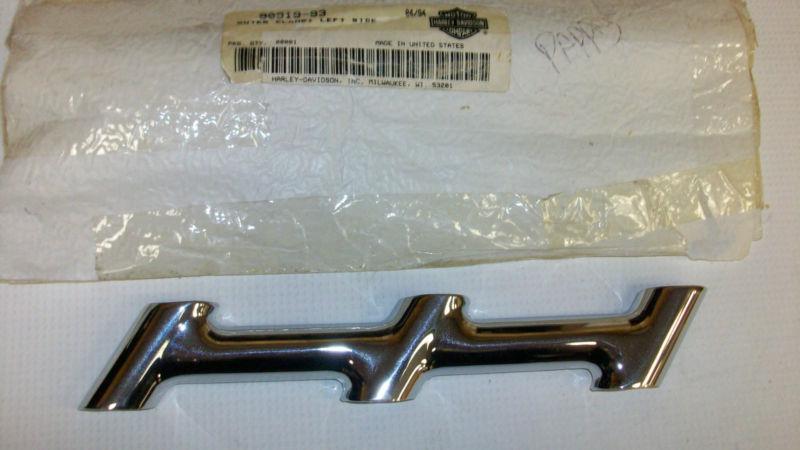 New harley-davidson left side outer clamp 90919-93 flhtc/u 1993-1996