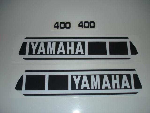 1977-1978 yamaha yz 400 gas tank and side panel decals ahrma