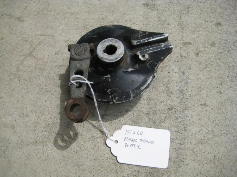 Kawasaki kx60 rear brake plate