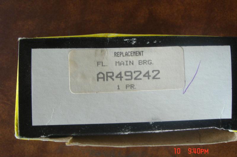 Nos replacement flanged main bearing ar49242 